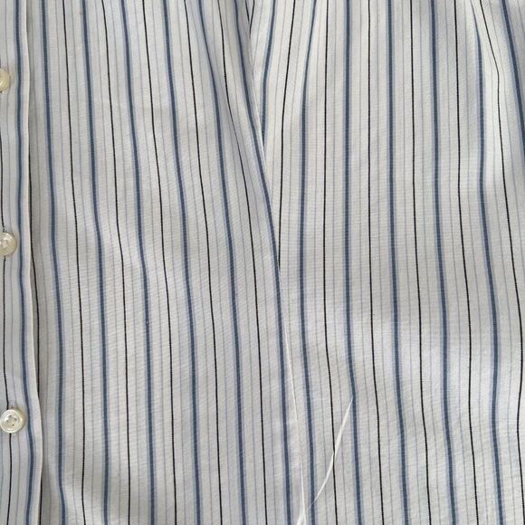 EUC Ann Taylor Button Front Long Sleeve Work Shirt Size 14 - Picture 5 of 8